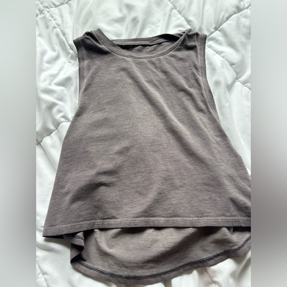 Lululemon Cropped Muscle Tank